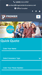 Mobile Screenshot of mypremierinsurance.net
